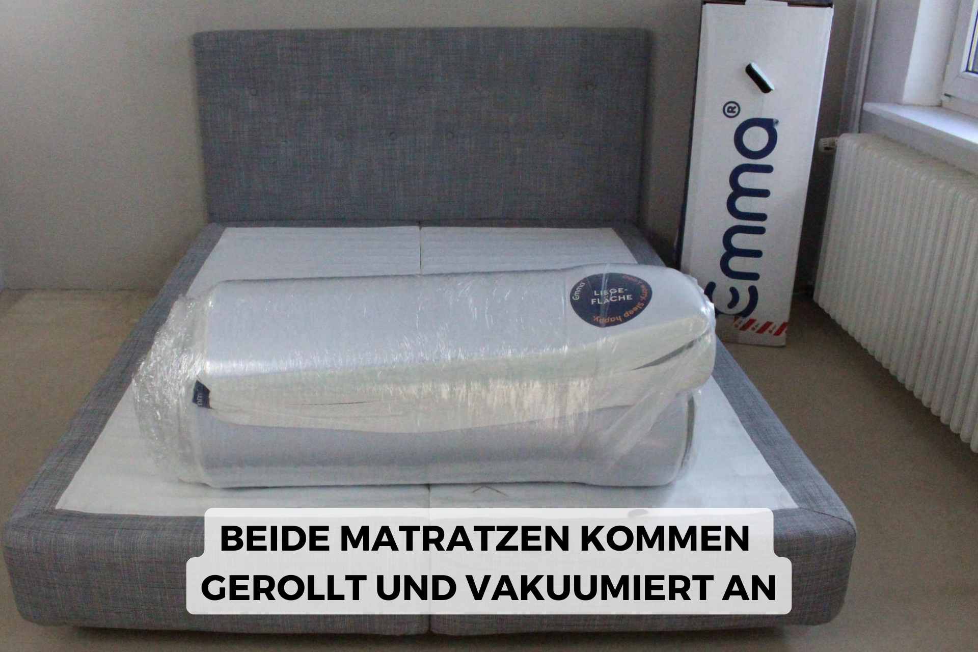 Emma One und Bett1 Bodyguard kommen gerollt an